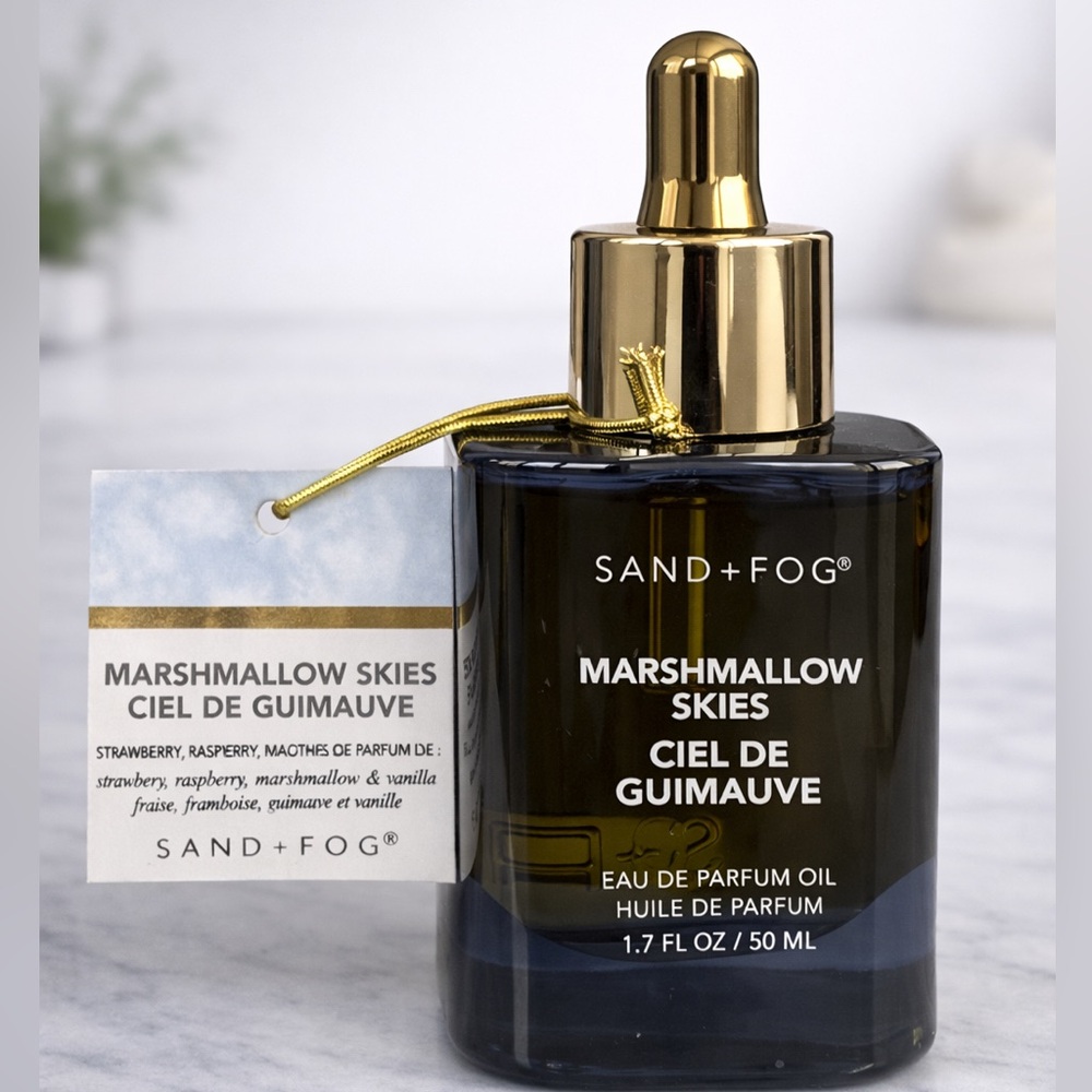 SAND + FOG MARSHMALLOW SKIES CIEL DE GUIMAUVE SANDFOG PERFUME OIL DROPPER 50mL